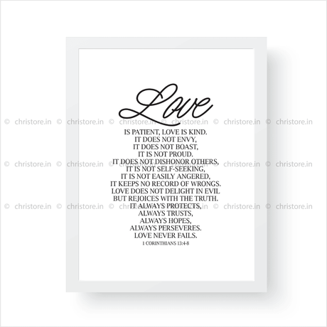 Love Is Patient, Love Is Kind - 1 Corinthians 13:4