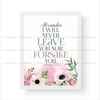 Never Will I Leave You, Never Will I Forsake You - Hebrews 13:5 - Personalized