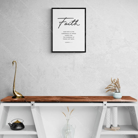 Faith Hope Love Plain Series: Faith - 1 Corinthians 13:13
