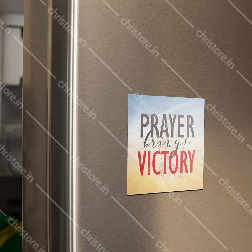 Prayer Bring Victory - Christian Quote