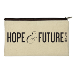 Hope And Future - Jeremiah 29:11 - Pouch