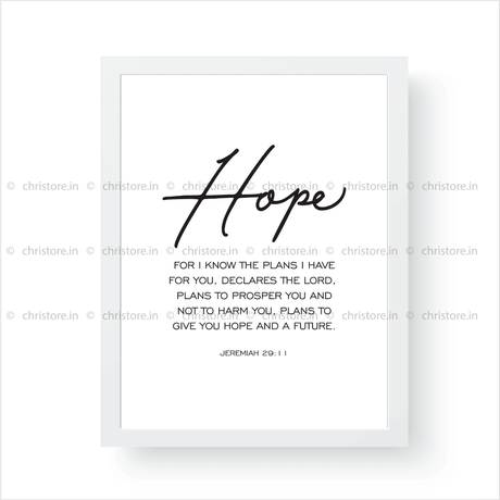 Faith Hope Love Plain Series: Hope - 1 Corinthians 13:13