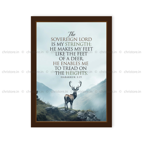 The Lord Is My Strength - Habakkuk 3:19