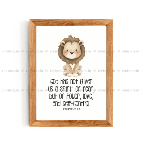 Kids: Be Bold and Fearless – 2 Timothy 1:7