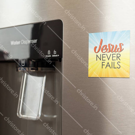 Jesus Never Fails - Christian Quote