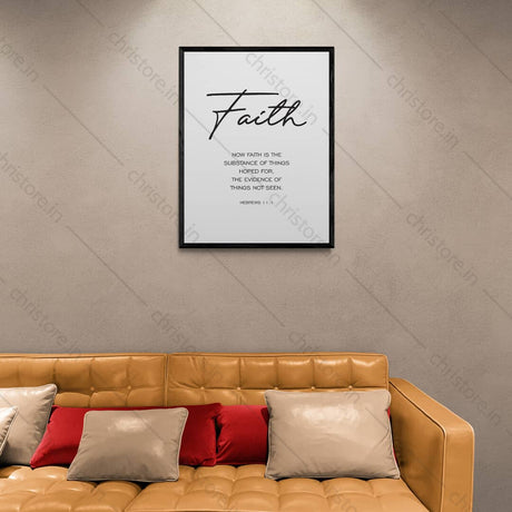 Faith Hope Love Plain Series: Faith - 1 Corinthians 13:13