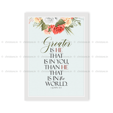 Greater Is He That Is In You That He That - 1 John 4:4