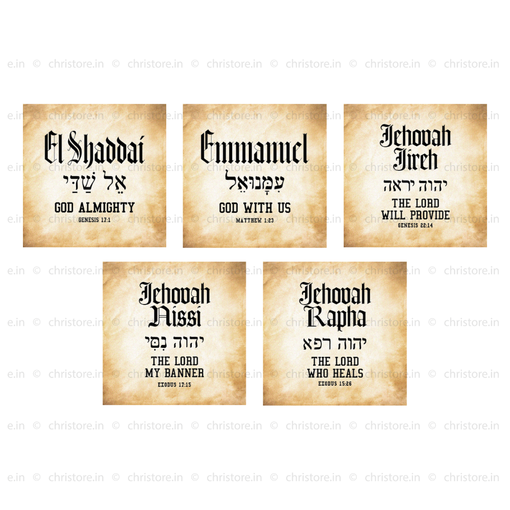 Names of God Fridge Magnets Combo Pack
