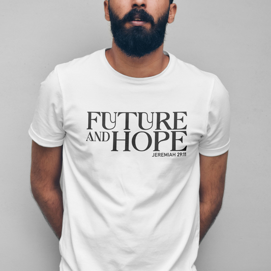 "Future and Hope" T-Shirt - Jeremiah 29:11