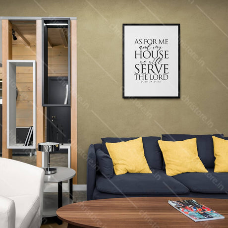 As For Me And My House - Joshua 24:15