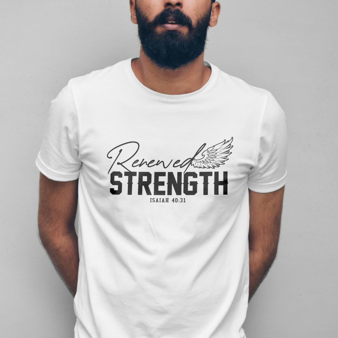 "Renewed Strength" T-Shirt - Isaiah 40:31