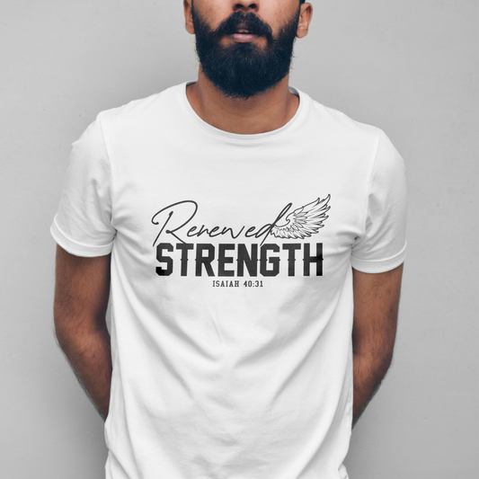 "Renewed Strength" T-Shirt - Isaiah 40:31