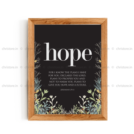 Hope: He Gives Me Hope And A Future - Jeremiah 29:11
