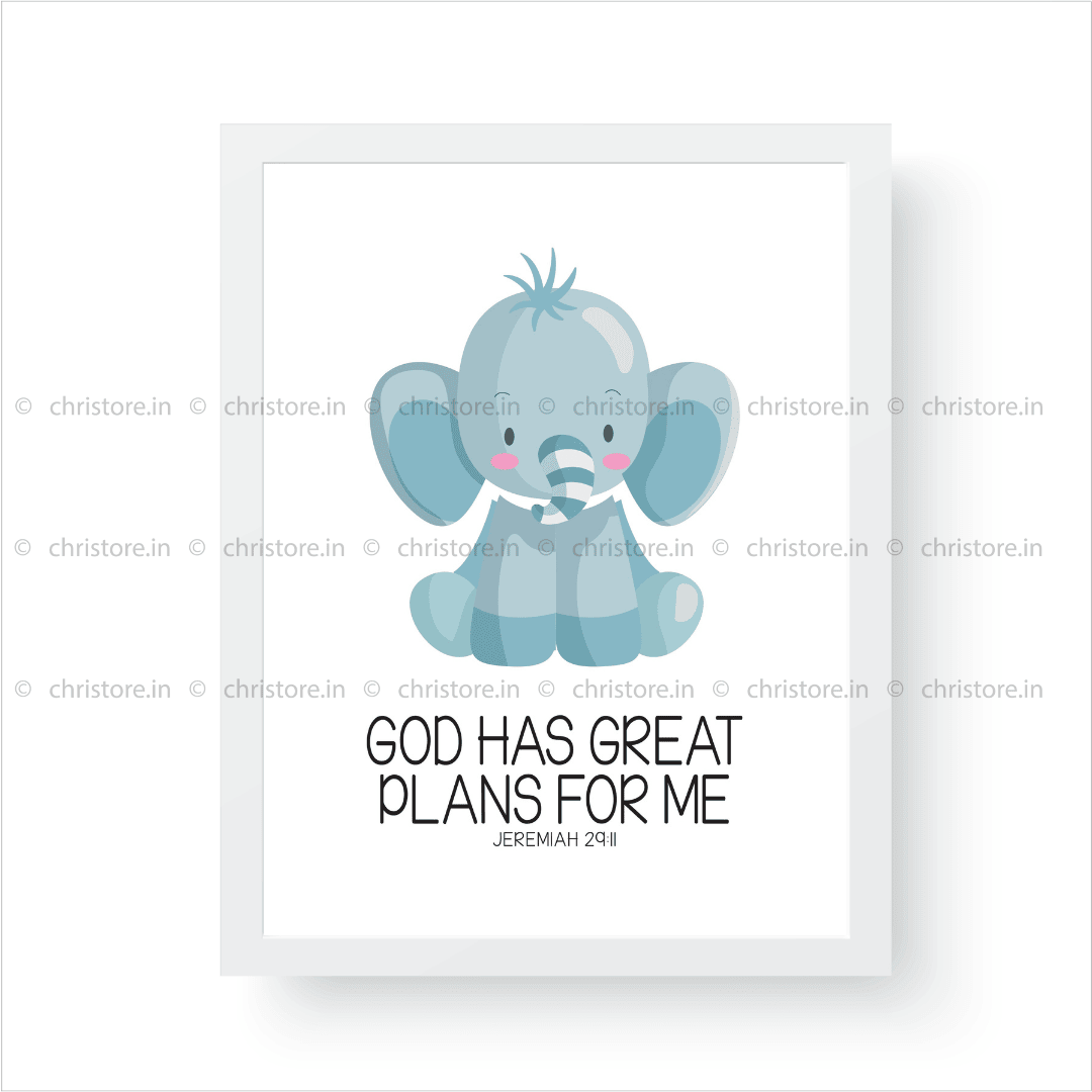 Kids: God Has Great Plans For Me - Jeremiah 29:11
