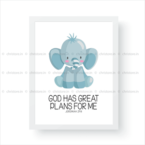 Kids: God Has Great Plans For Me - Jeremiah 29:11