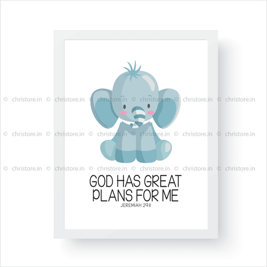 Kids: God Has Great Plans For Me - Jeremiah 29:11
