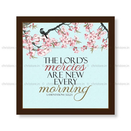 His Mercies Are New Every Morning - Lamentations 3:22