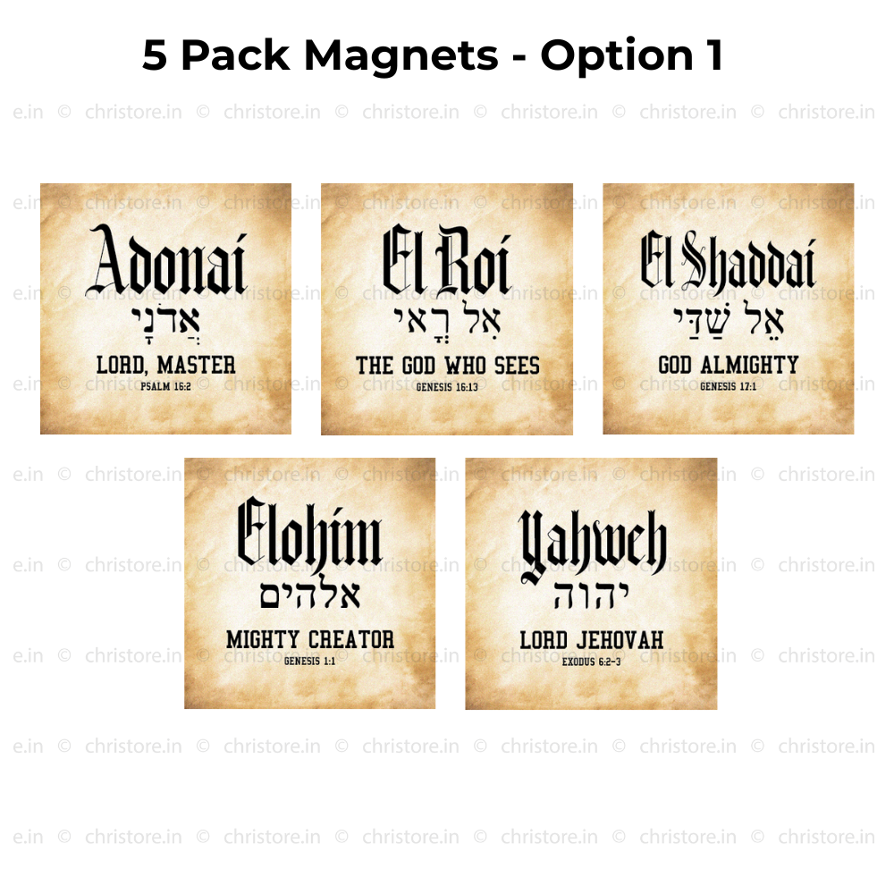 Names of God Fridge Magnets Combo Pack