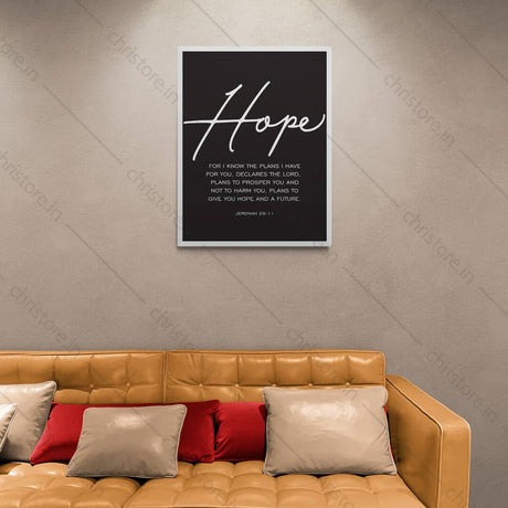 Faith Hope Love Black Series: Hope - 1 Corinthians 13:13