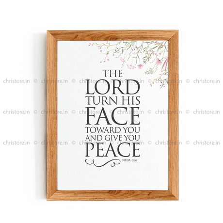 The Lord Give You Peace – Numbers 6:26