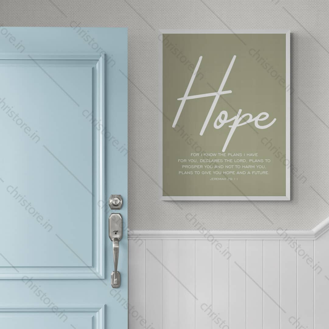 Faith Hope Love Color Series: Hope - 1 Corinthians 13:13