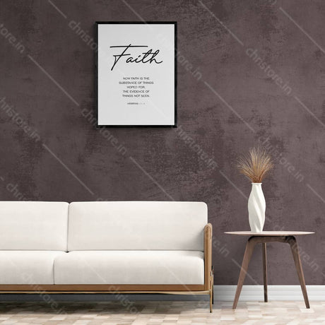 Faith Hope Love Plain Series: Faith - 1 Corinthians 13:13