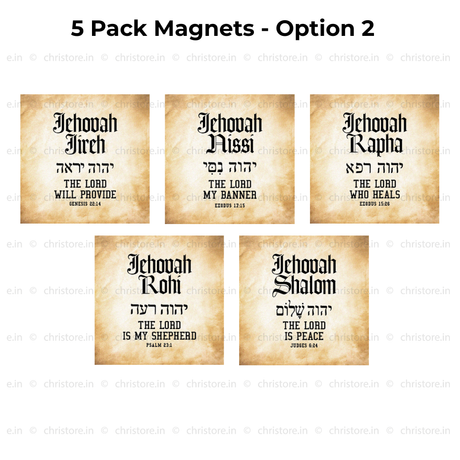 Names of God Fridge Magnets Combo Pack