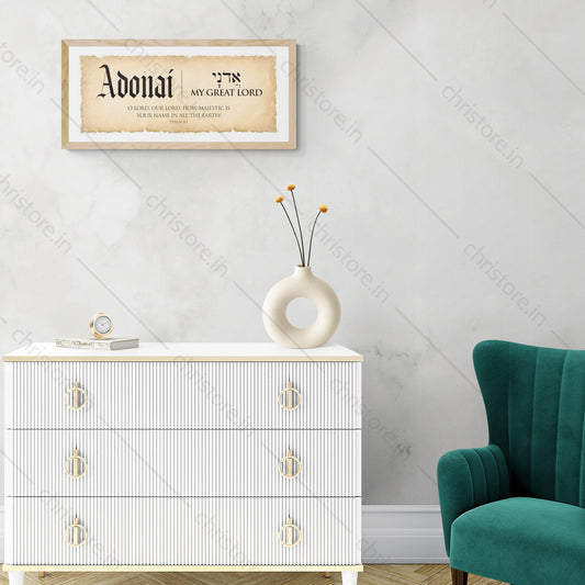 Adonai: Lord, Master