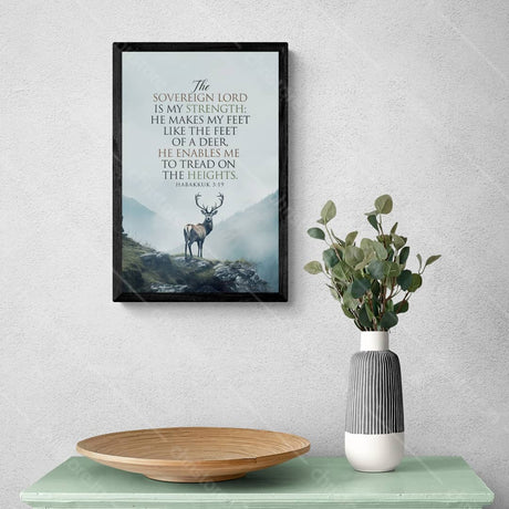 The Lord Is My Strength - Habakkuk 3:19