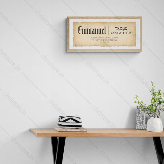 Emmanuel: God With Us