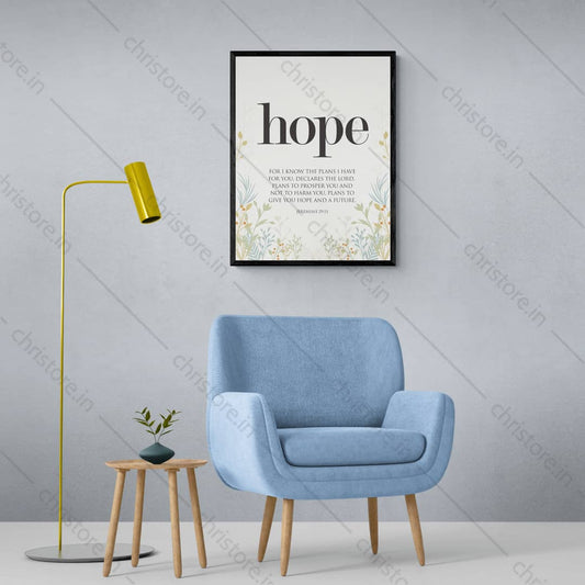 Hope: He Gives Me Hope And A Future - Jeremiah 29:11