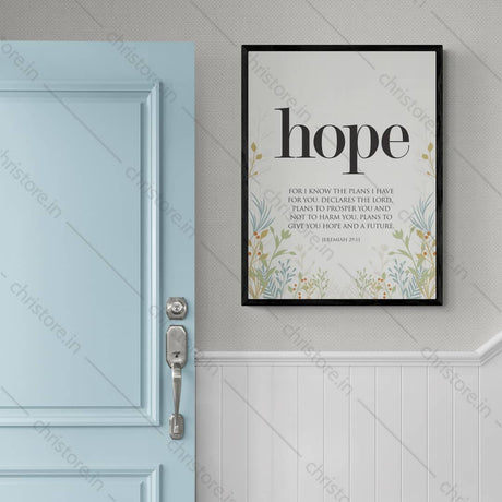 Hope: He Gives Me Hope And A Future - Jeremiah 29:11