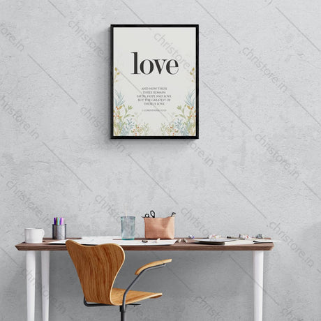 Love - 1 Corinthians 13:13