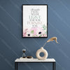Never Will I Leave You, Never Will I Forsake You - Hebrews 13:5 - Personalized