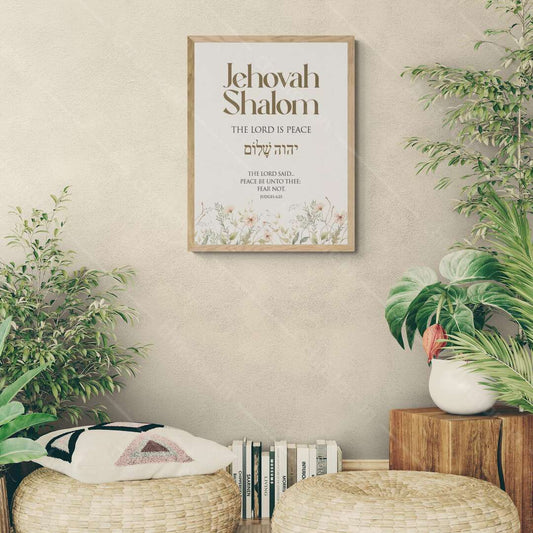 Jehovah Shalom, The Lord Is Peace