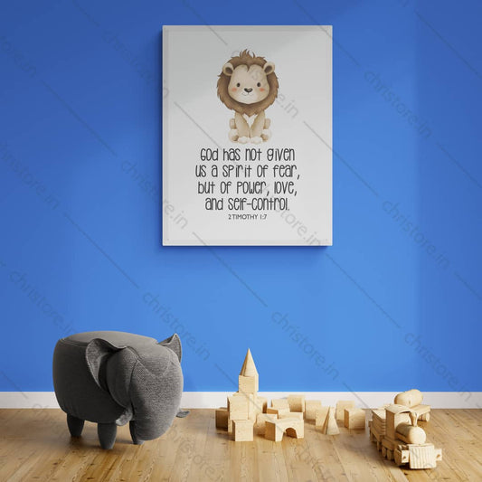 Kids: Be Bold and Fearless – 2 Timothy 1:7