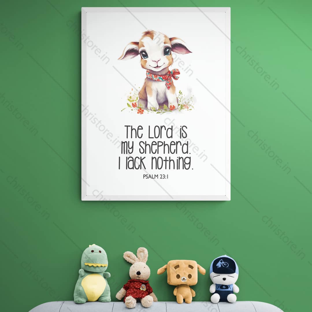 Kids: The Lord Is My Shepherd – Psalm 23:1