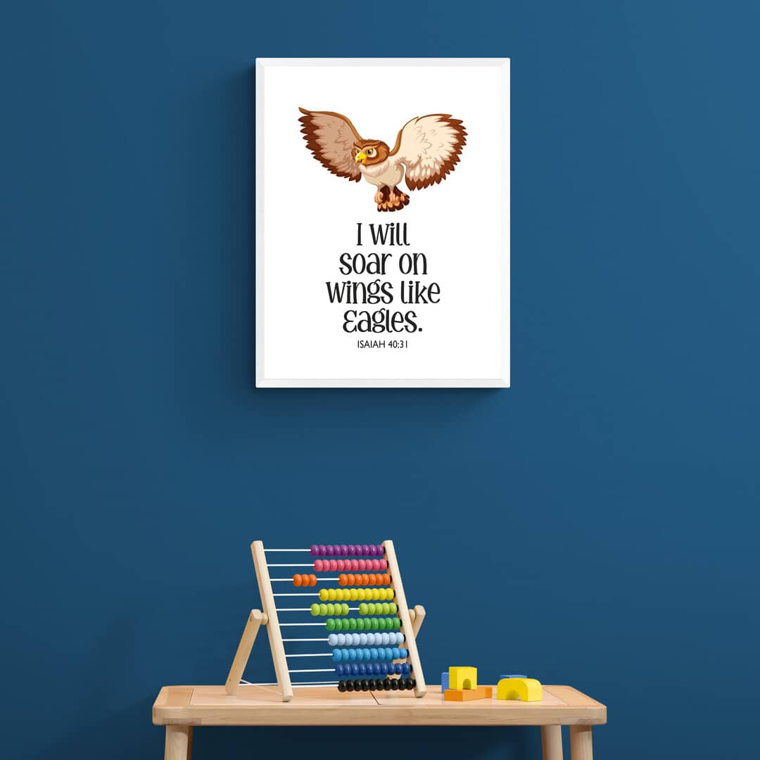 Kids: I Will Soar On Wings Like Eagles - Isaiah 40:31