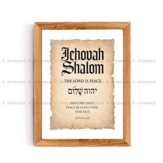 Jehovah Shalom, The Lord Is Peace