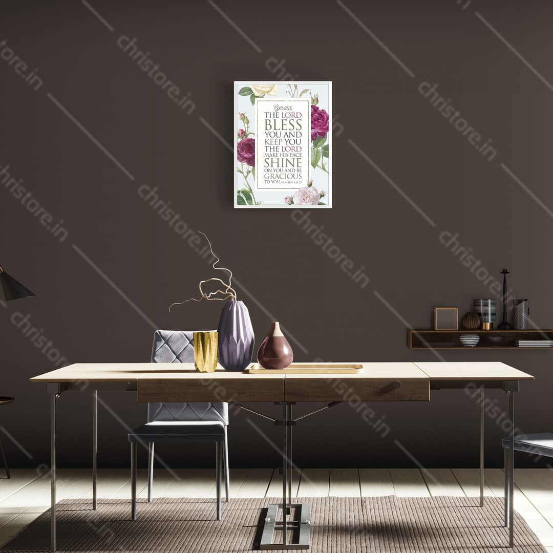 The Lord Bless Thee And Keep Thee - Numbers 6:24 - Personalized
