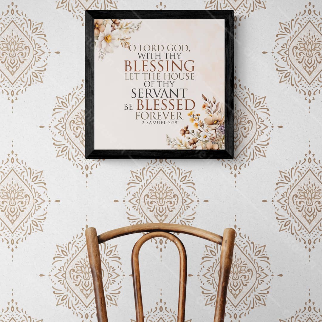 O Lord God With Your Blessing - 2 Samuel 7:29