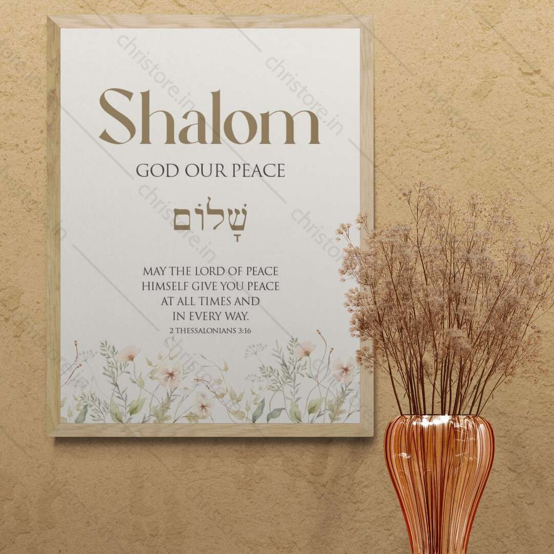 Shalom: God Our Peace