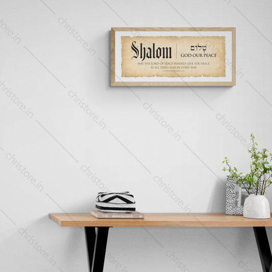 Shalom: God Our Peace