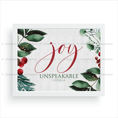 Unspeakable Joy - 1 Peter 1:8